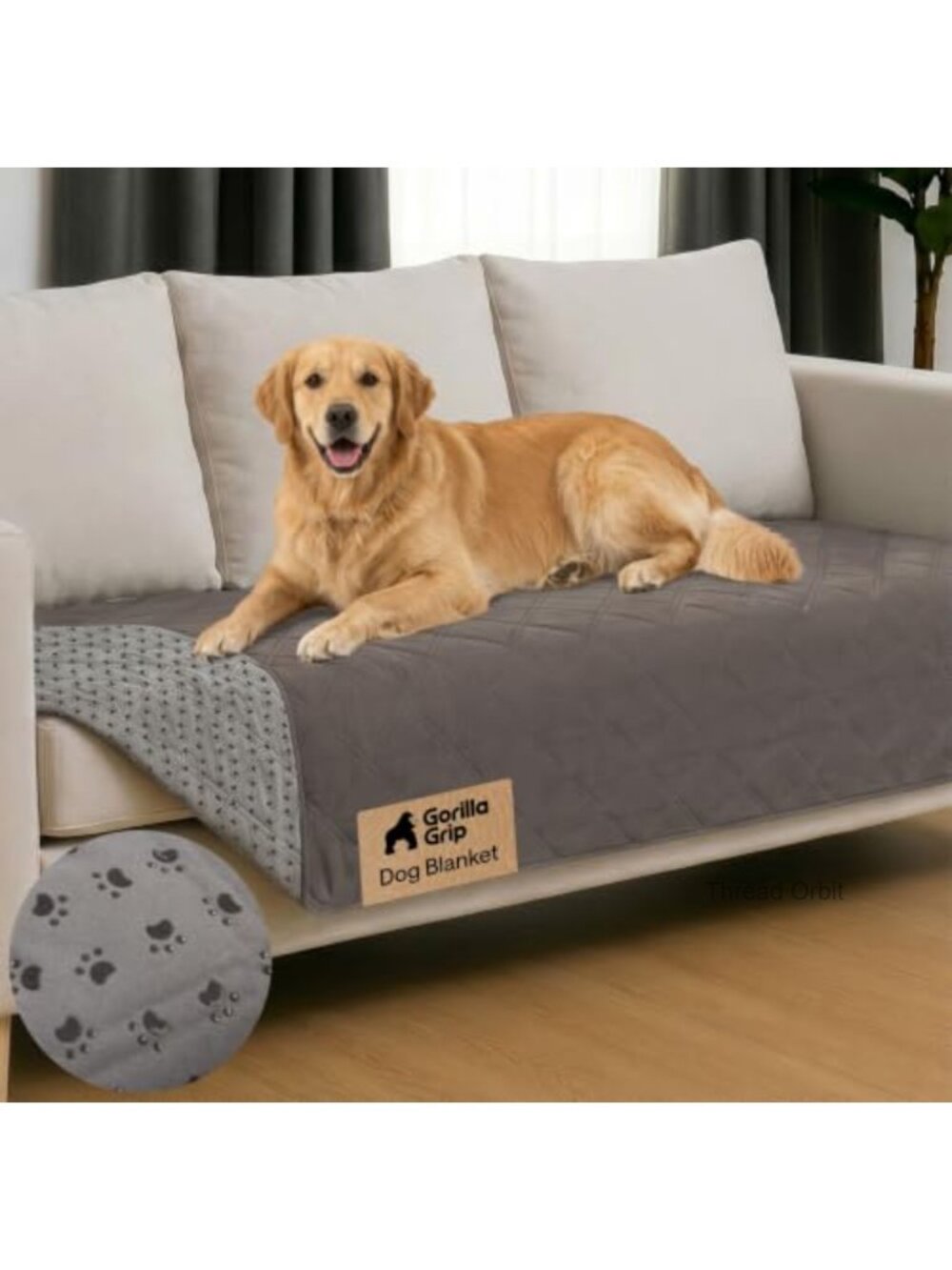 Waterproof Dog Blanket Couch Cover 5 Layer Slip Resistant 30x70